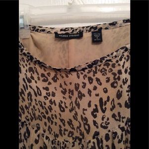 Valerie Stevens 100% Silk Skirt size 4